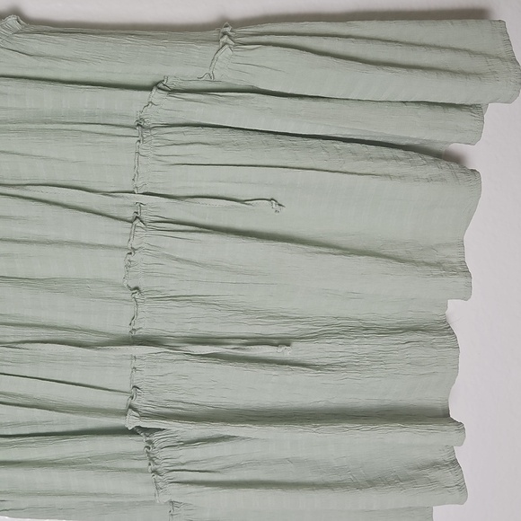 TALULAH Sage Green Ruffle Blouse - Picture 8 of 8